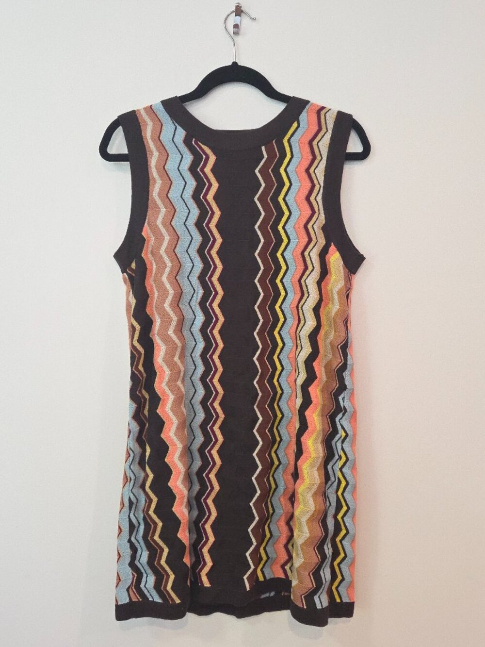 Missoni for Target Chevron Sleeveless Dress Size XL Multi Color Fully Lined